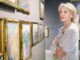 Woman in a gallery