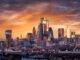 City of London skyline.