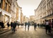 A busy high street